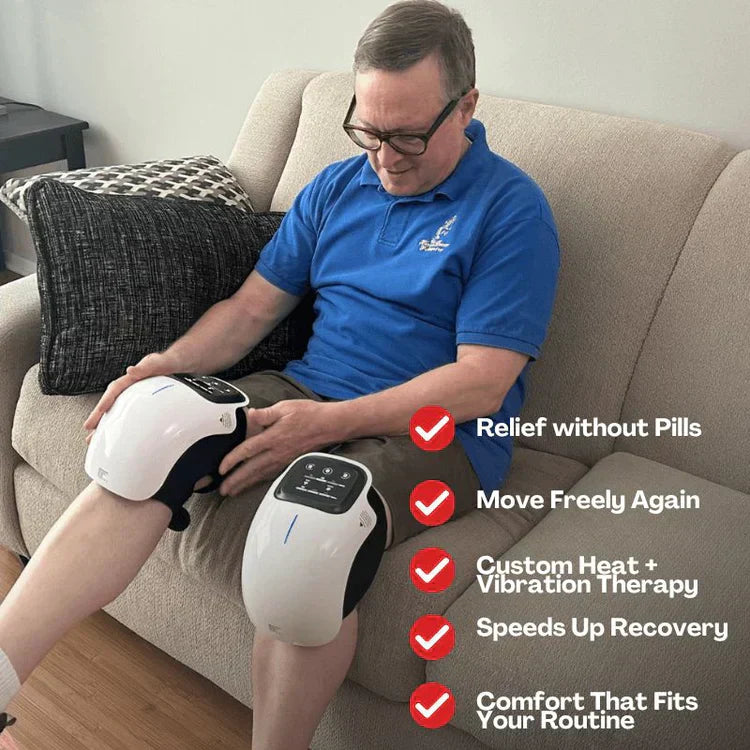 Knee Massage Device for Daily Comfort and Heat Therapy