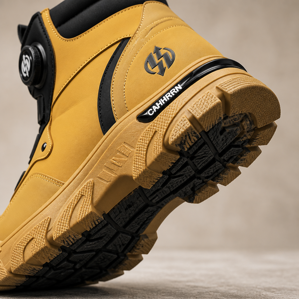 GlideStrider™ – Versatile High-Top Boots with BOA Dial Lacing