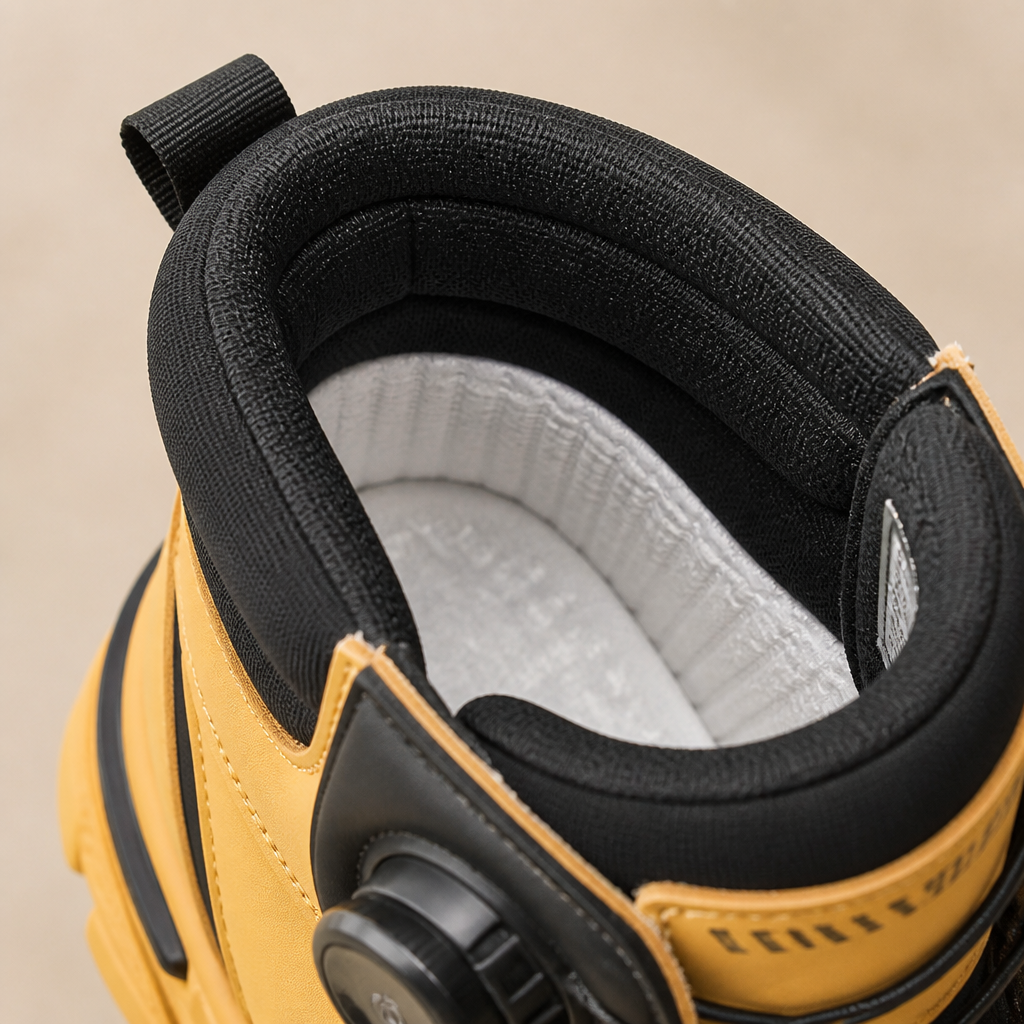 GlideStrider™ – Versatile High-Top Boots with BOA Dial Lacing