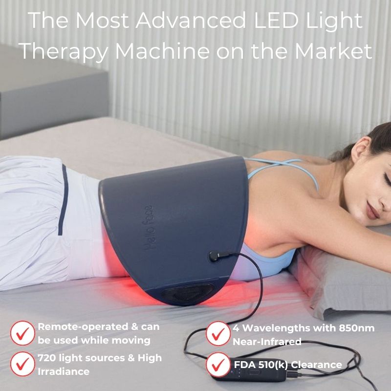 LED Skin Rejuvenation Therapy Device for Professional Use