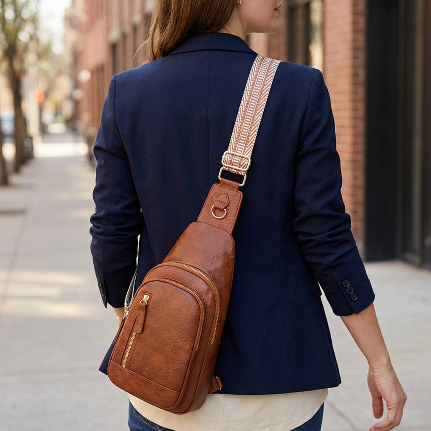 Carvia™ – Multi Pocket Crossbody Sling Bag