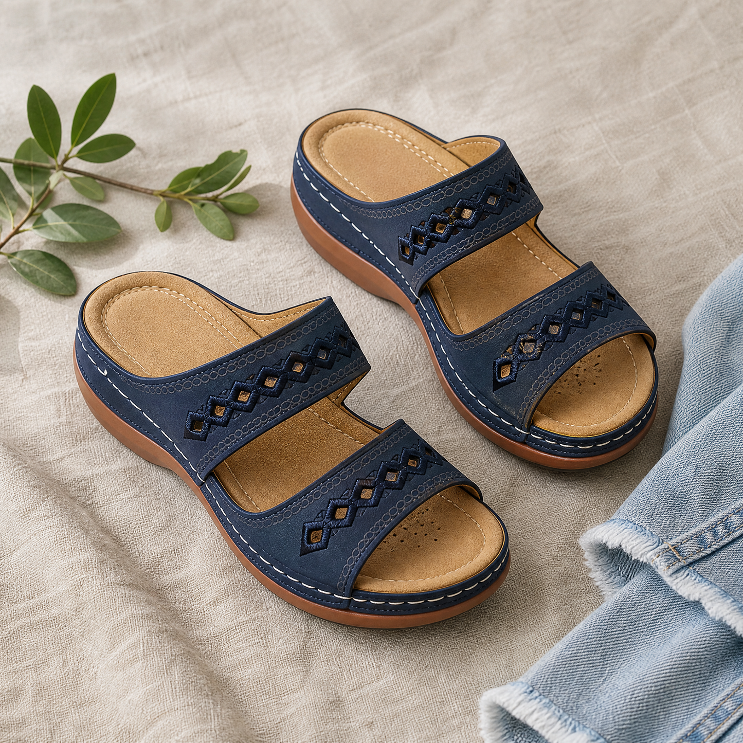 Comfort Lift™ Orthopedic Wedge Sandals for All-Day Walking