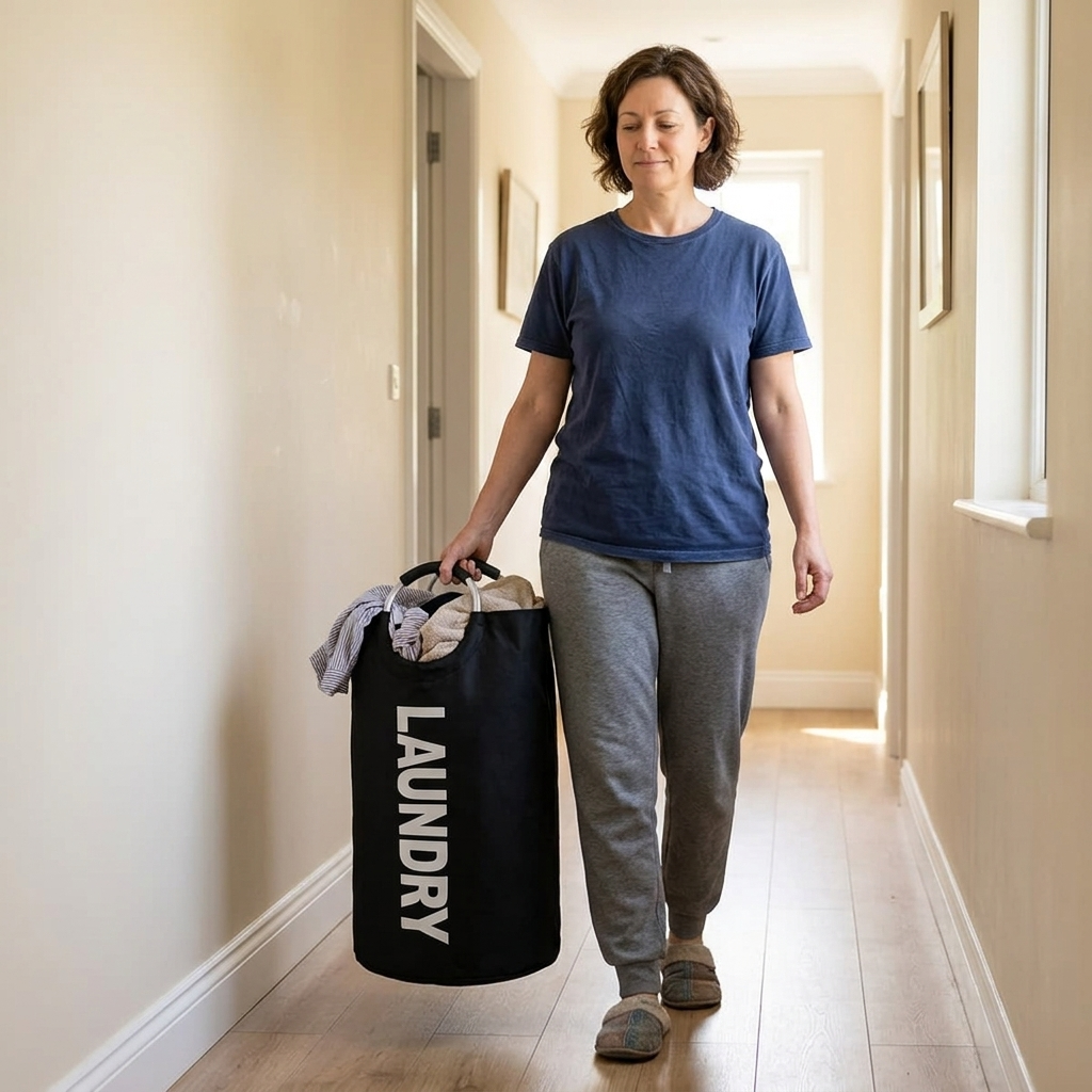 Carriva™ – Extra Large Collapsible Laundry Bag