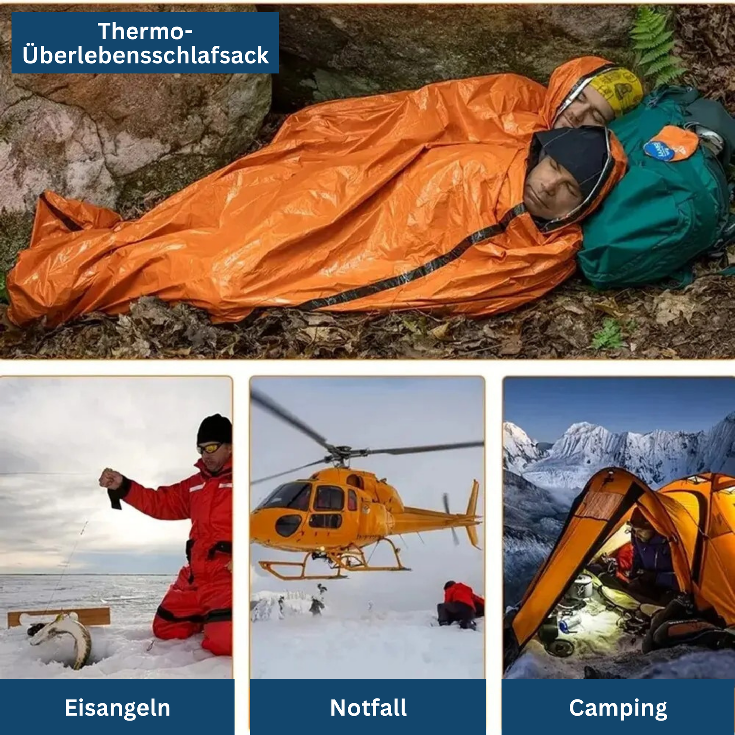 Compact Survival Tent for Emergency Situations