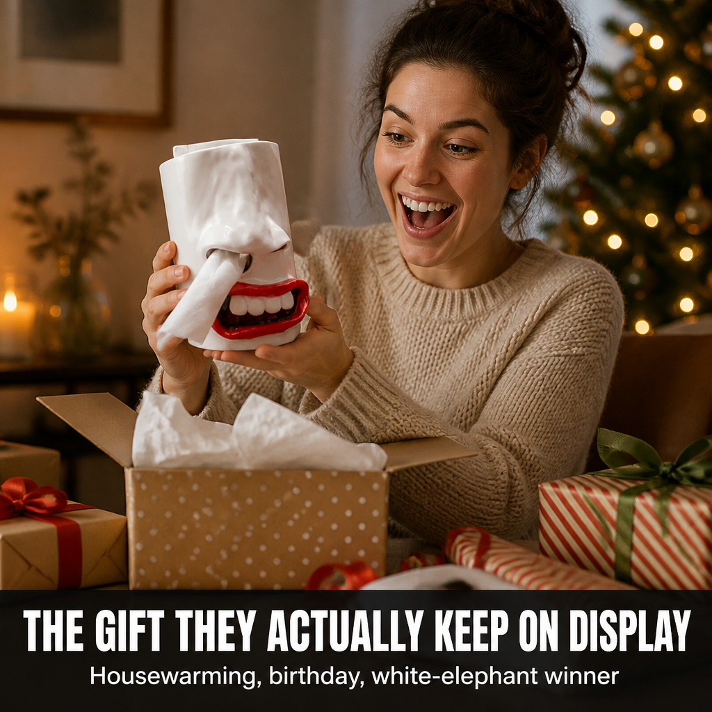 LaughNest™ — Make Every Tissue Grab the Thing Guests Won't Stop Talking About