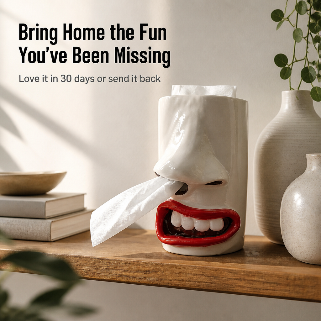 LaughNest™ — Make Every Tissue Grab the Thing Guests Won't Stop Talking About