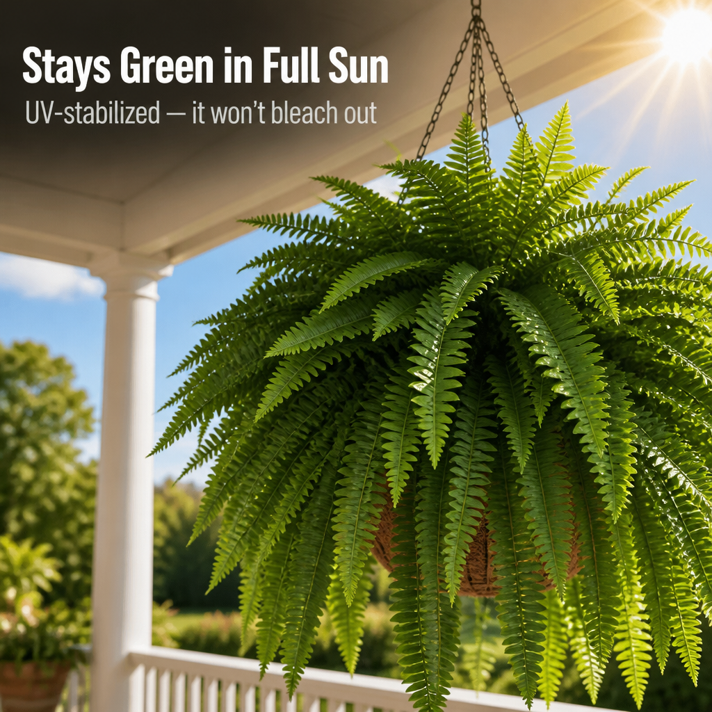 EverFern™ — Get Lush Boston Ferns That Never Fade or Need Watering