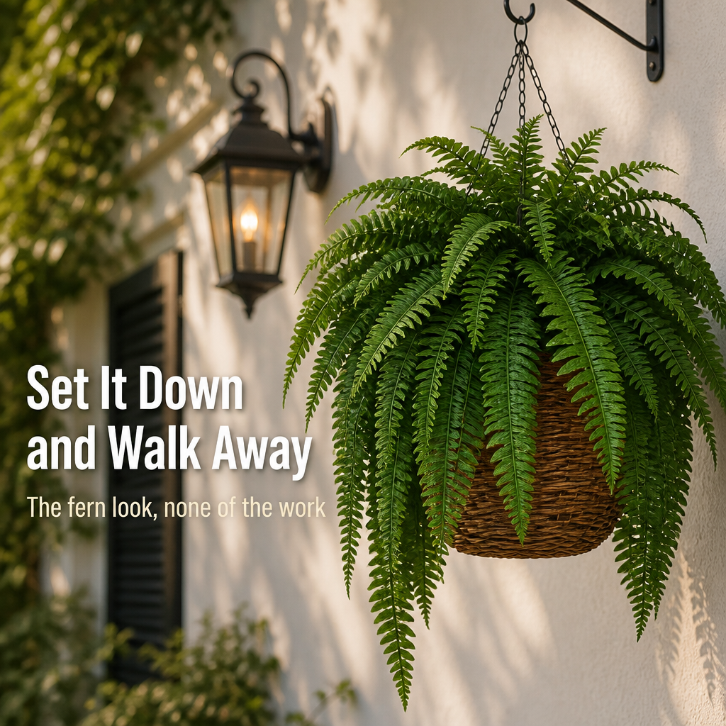 EverFern™ — Get Lush Boston Ferns That Never Fade or Need Watering
