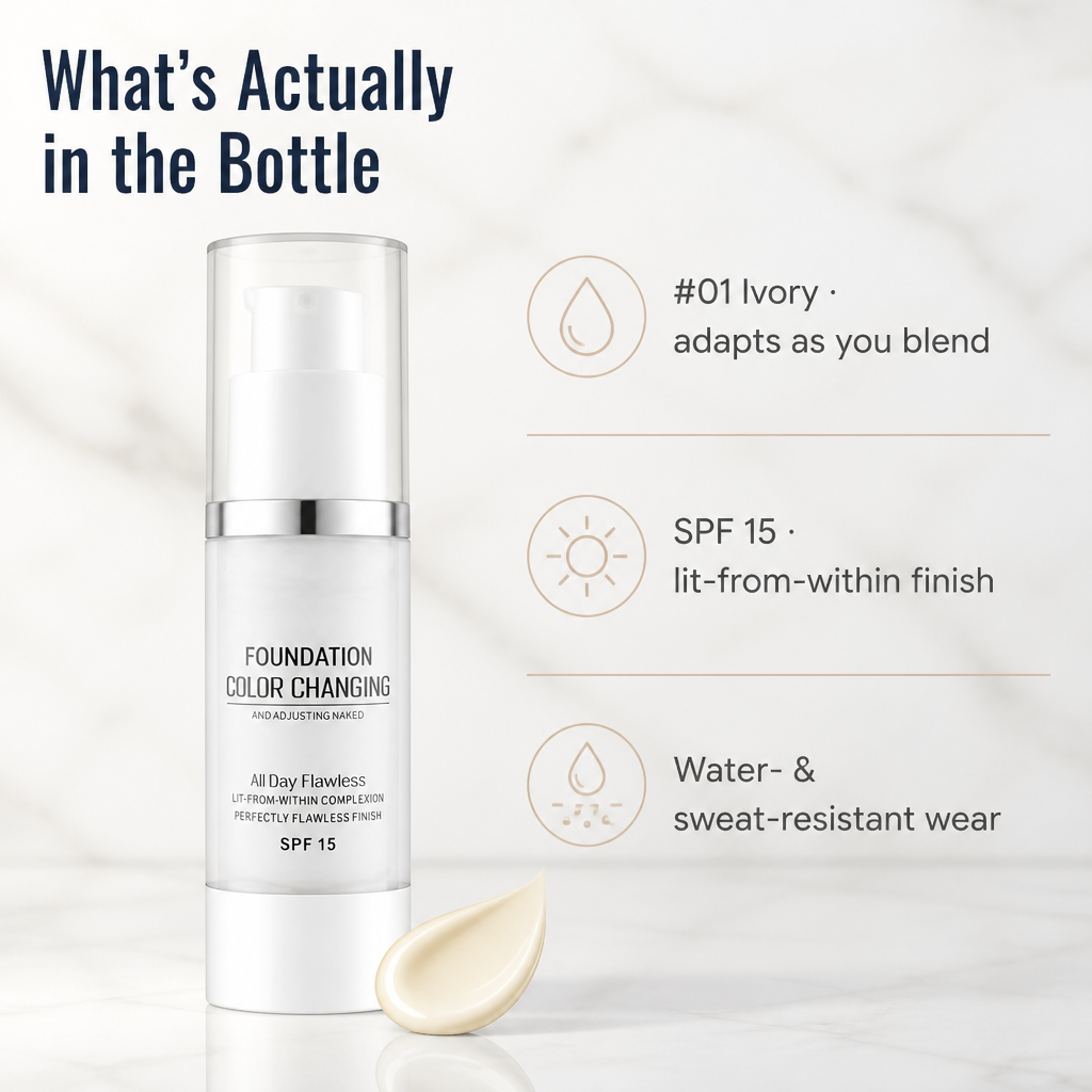 LumiVera™ — Turn One Ivory Drop Into Your Exact Shade, No Guessing