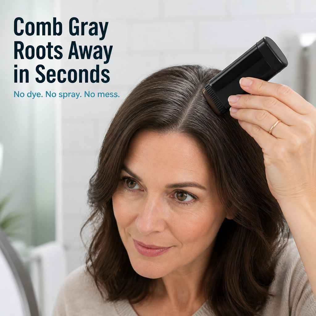 FlairMist™ — Comb Away Gray Roots In Seconds, No Dye Or Mess
