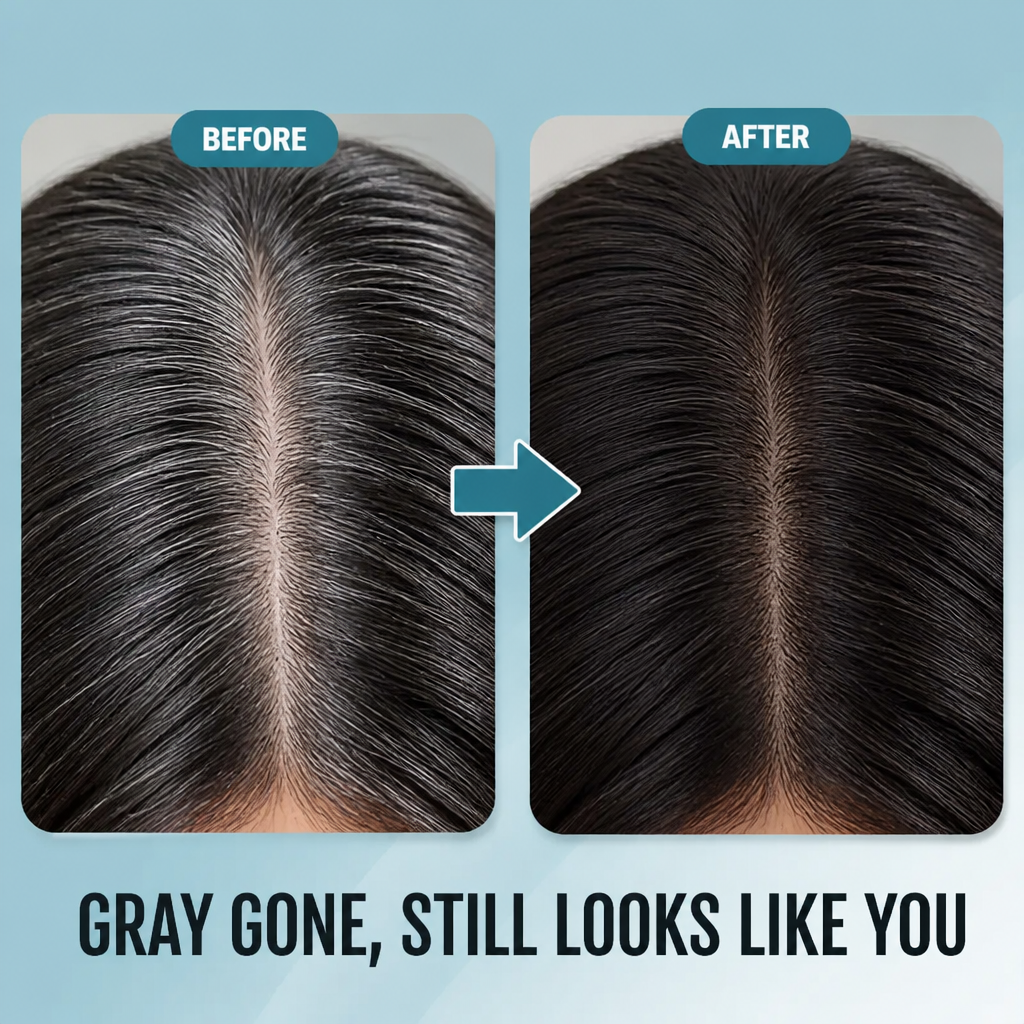 FlairMist™ — Comb Away Gray Roots In Seconds, No Dye Or Mess