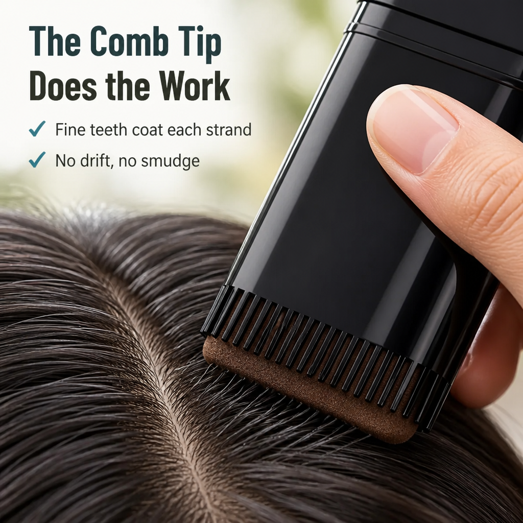 FlairMist™ — Comb Away Gray Roots In Seconds, No Dye Or Mess