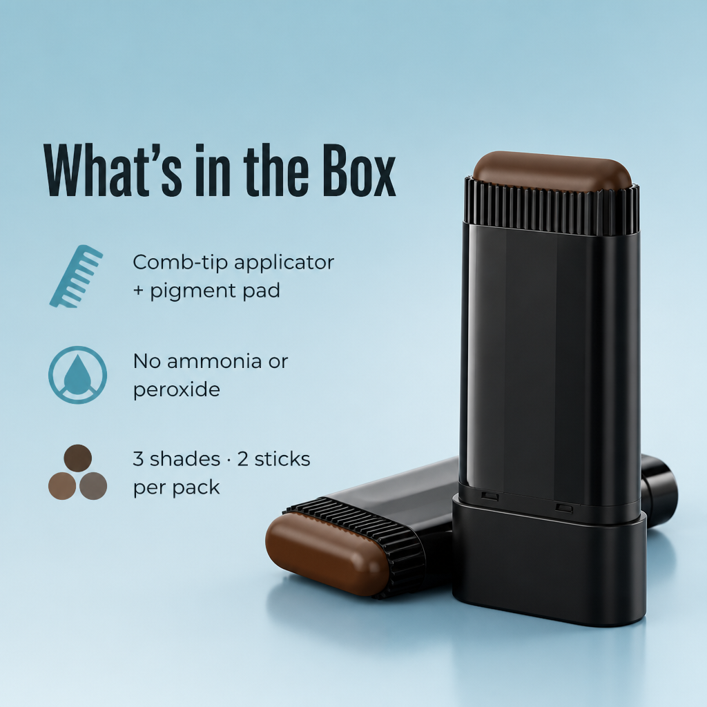 FlairMist™ — Comb Away Gray Roots In Seconds, No Dye Or Mess