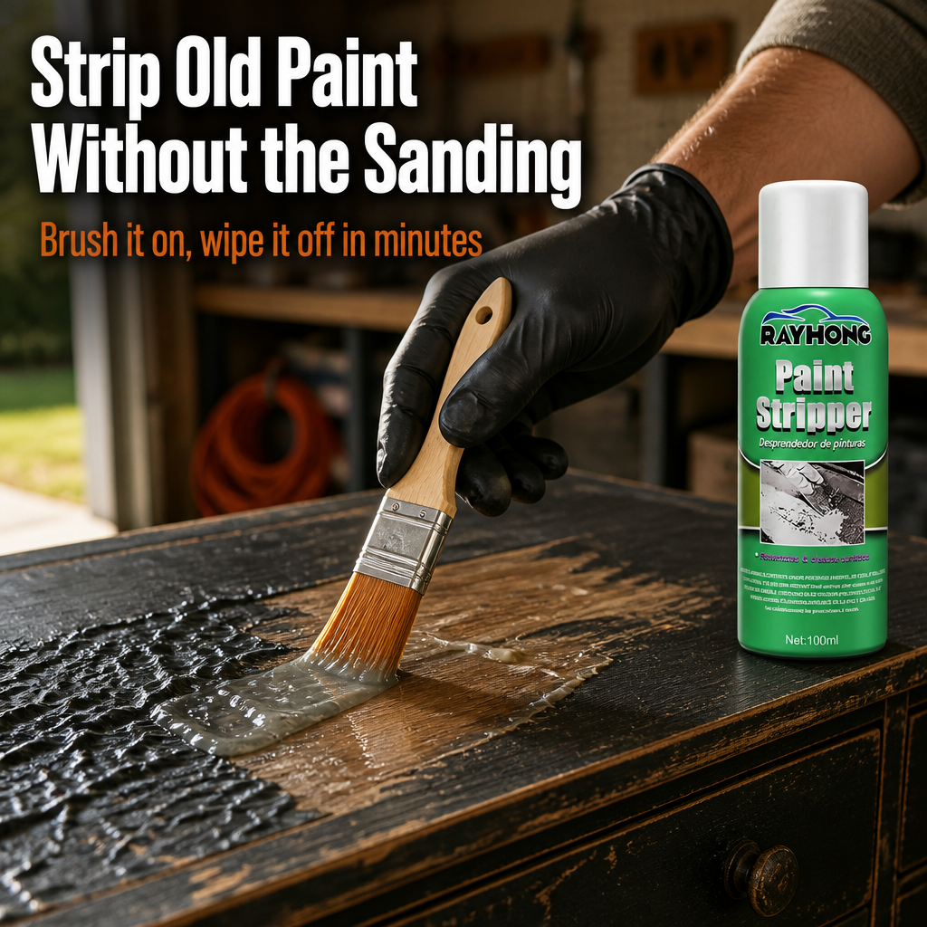 ClearWave™ — Brush On, Lift Old Paint in Minutes, Skip the Sanding