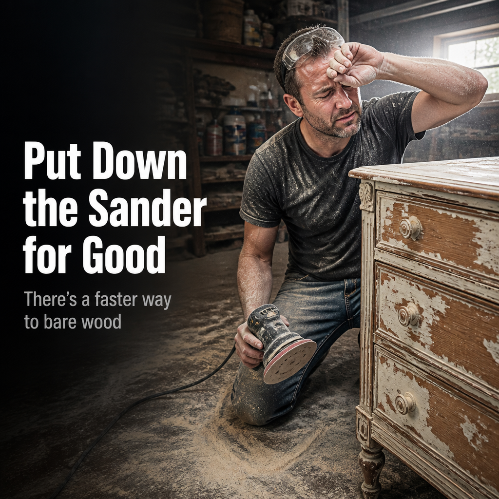 ClearWave™ — Brush On, Lift Old Paint in Minutes, Skip the Sanding