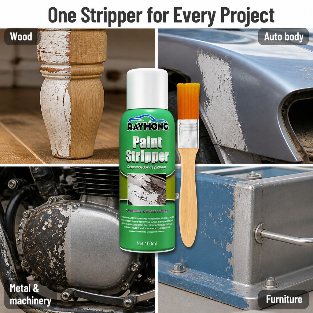 ClearWave™ — Brush On, Lift Old Paint in Minutes, Skip the Sanding