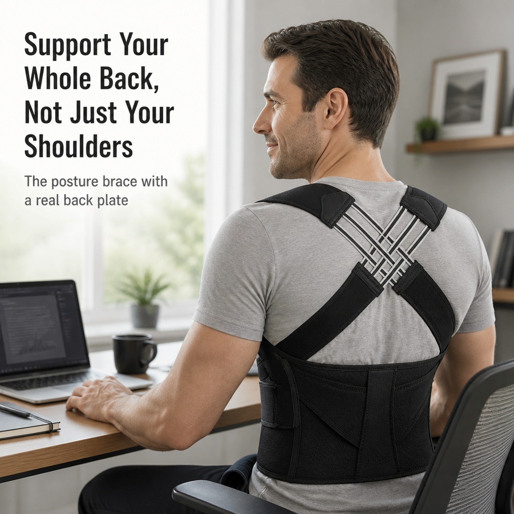 AlignAura — Support Your Whole Back and Quiet That 3pm Shoulder Ache