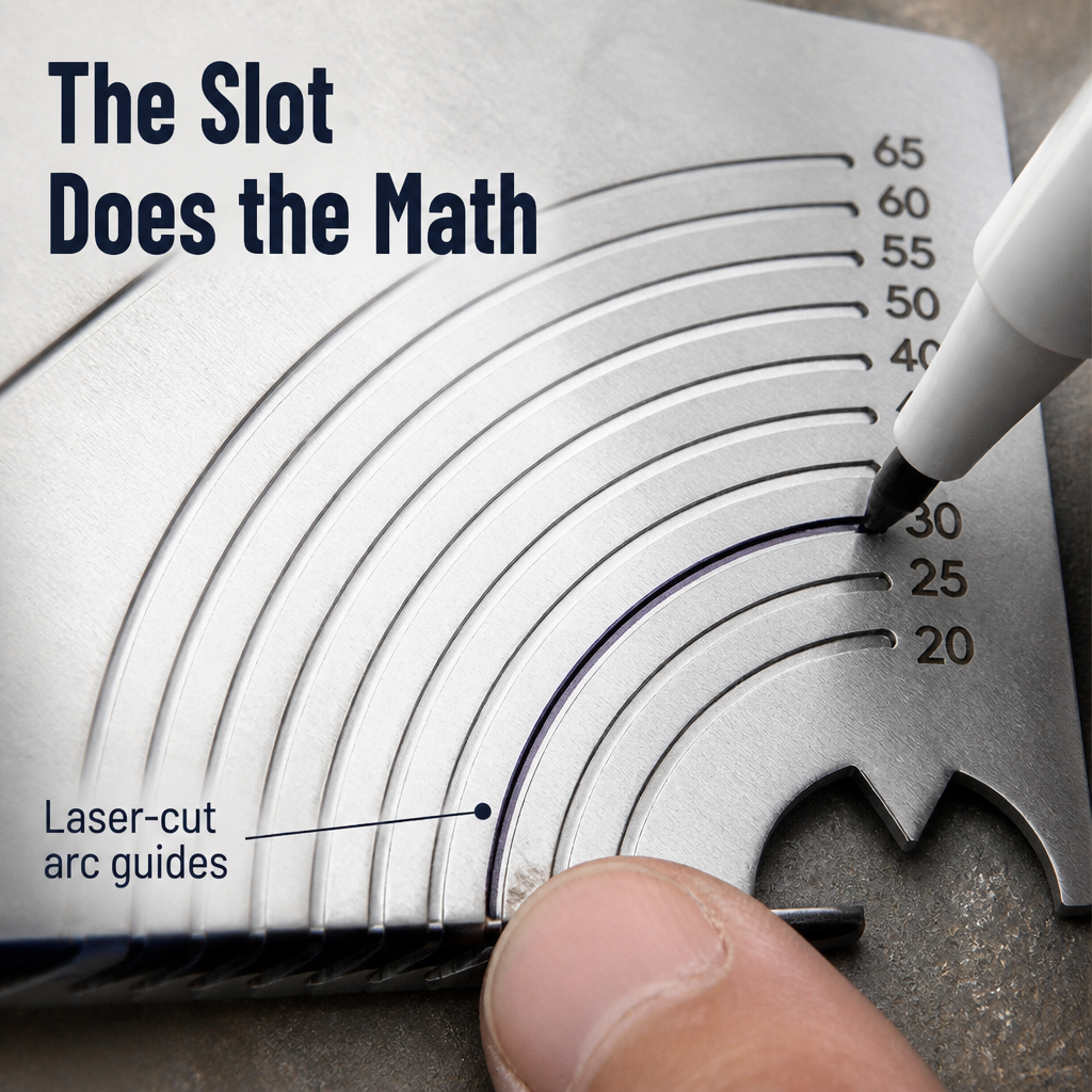 MetalMorph™ — Scribe Perfect Saddle Cuts and Angles in One Steady Pass