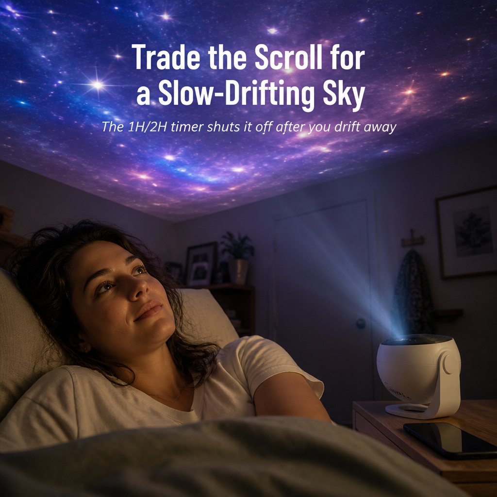 CelestiaDream™ — Turn Any Room Into a Sharp, Real-Galaxy Night Sky in Seconds