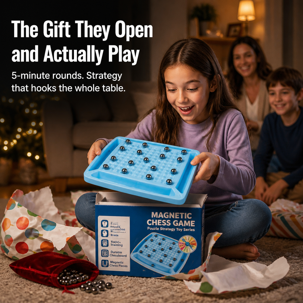MagnaStrat™ — Drop the Ball, Snap the Magnets, Win in 5 Minutes