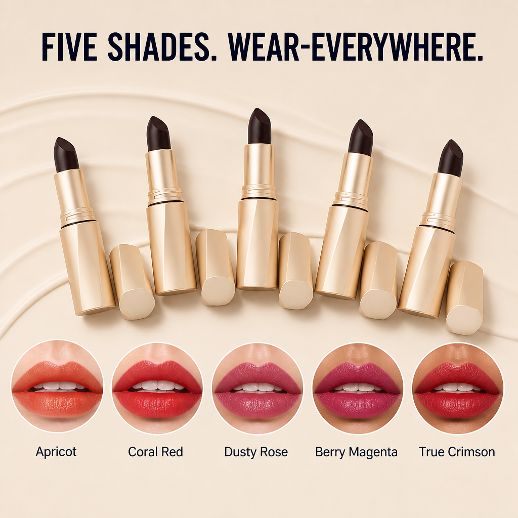 LumiLush™ — Drench Your Lips in Color That Treats As It Stays