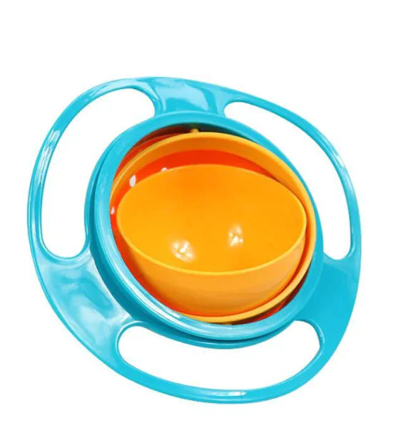 The GyroBowl 360° Spill-Proof Snack Bowl for Toddlers
