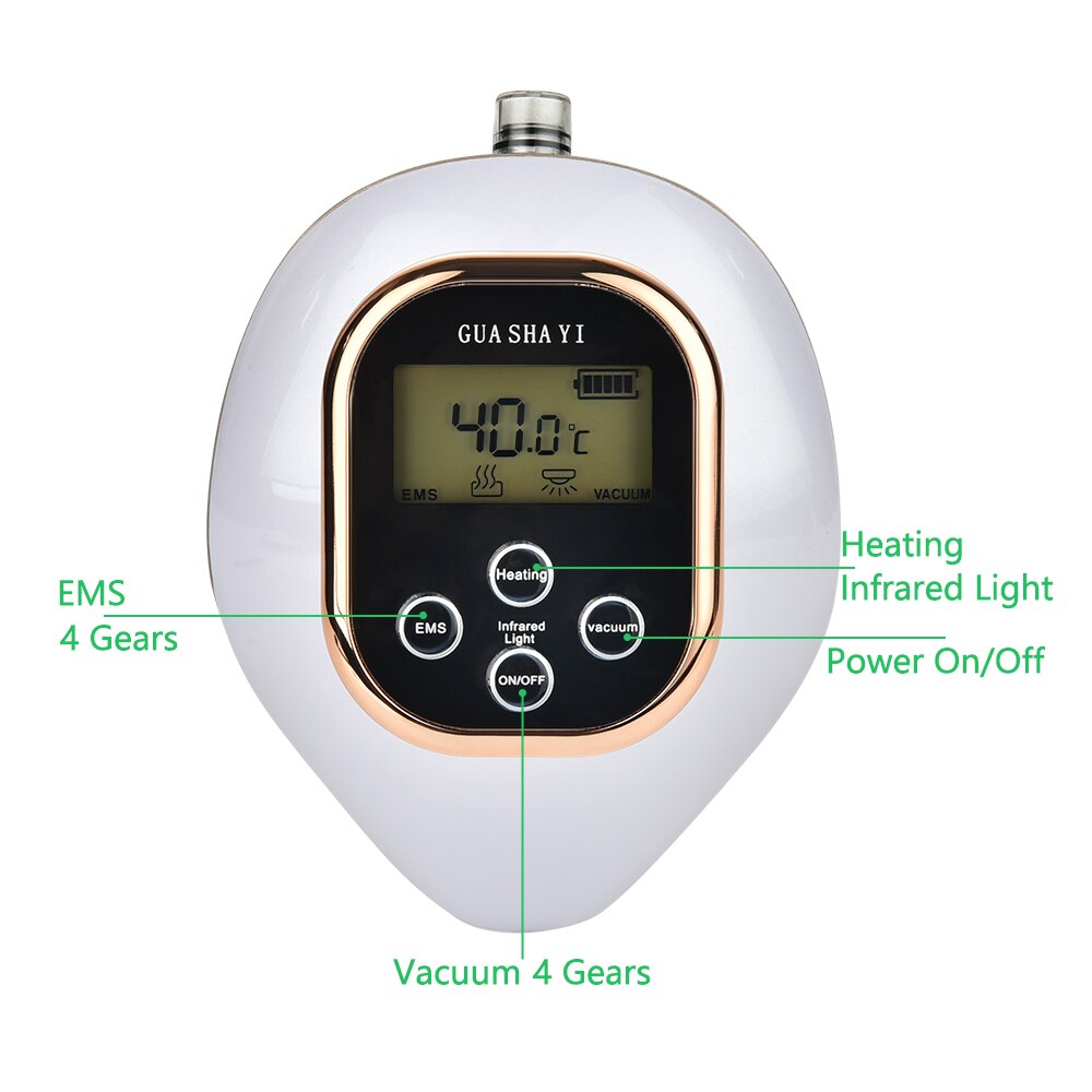Electric Body Massager with LCD Screen - Cellulite Reduction & Muscle Relief