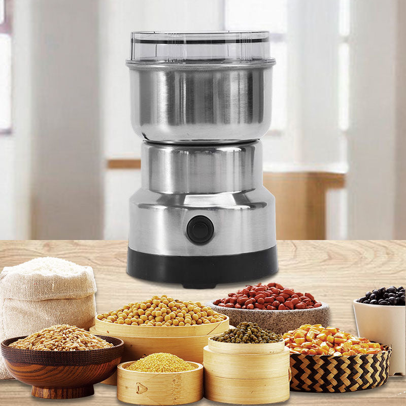 Compact Food Grinder – Quick One-Touch Mill for Coffee, Herbs & Spices