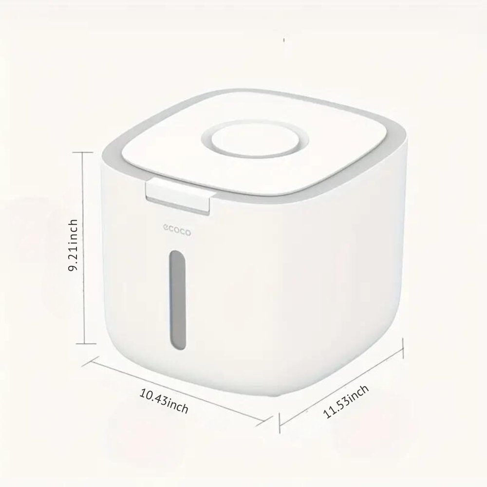 Dog Food Storage Container for Home Organization and Management