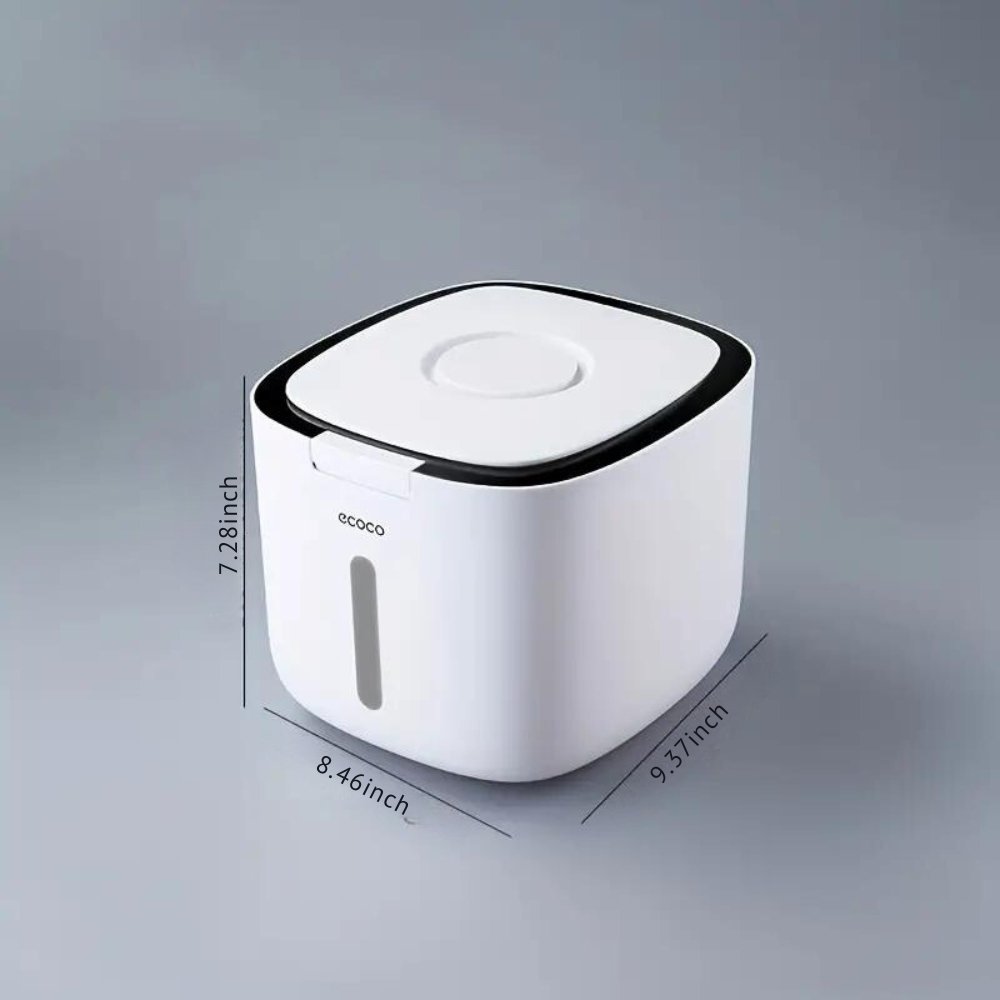 Dog Food Storage Container for Home Organization and Management