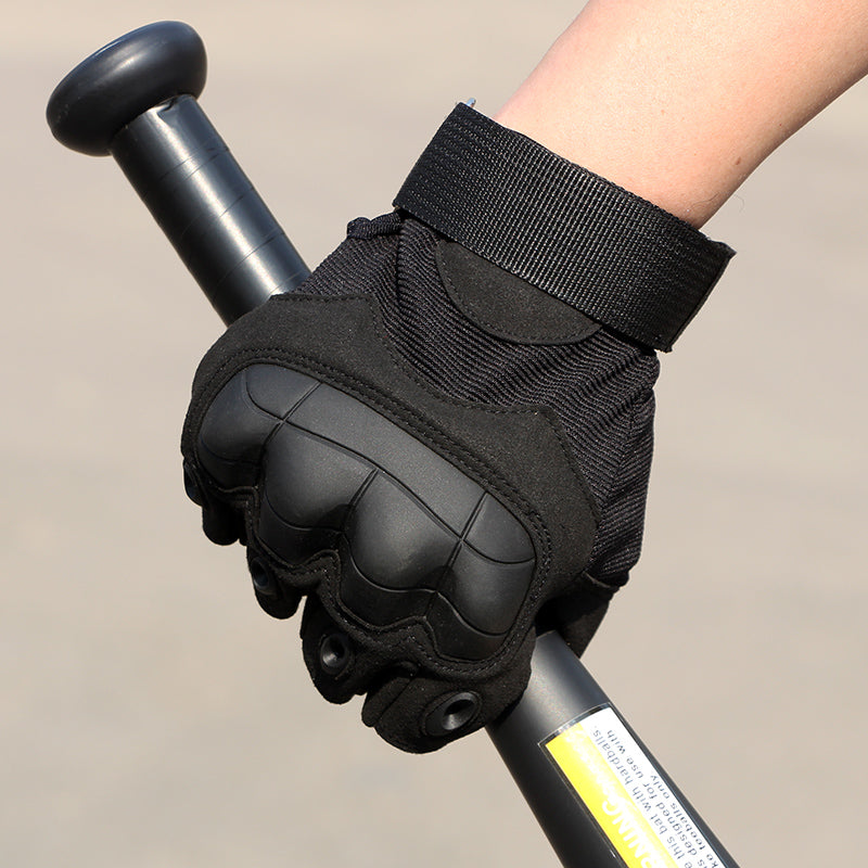 Men's Touchscreen Gloves with Hard Knuckles for Tactical Use