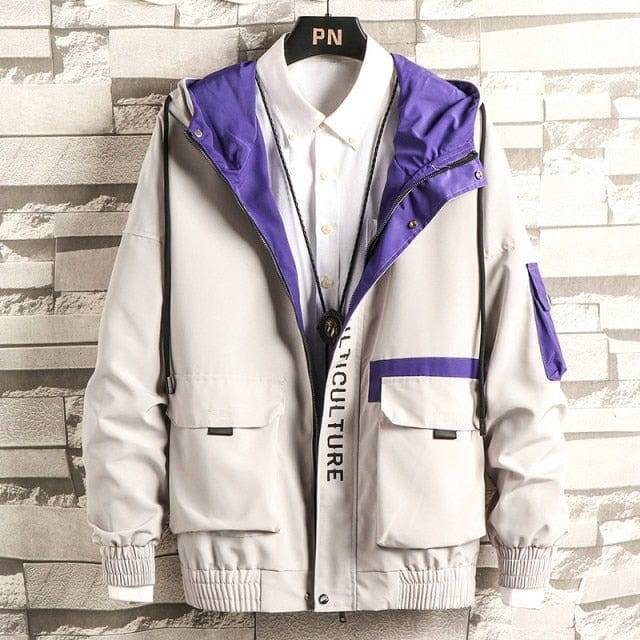 Lightweight Cargo Jacket for Men - Bomber Style