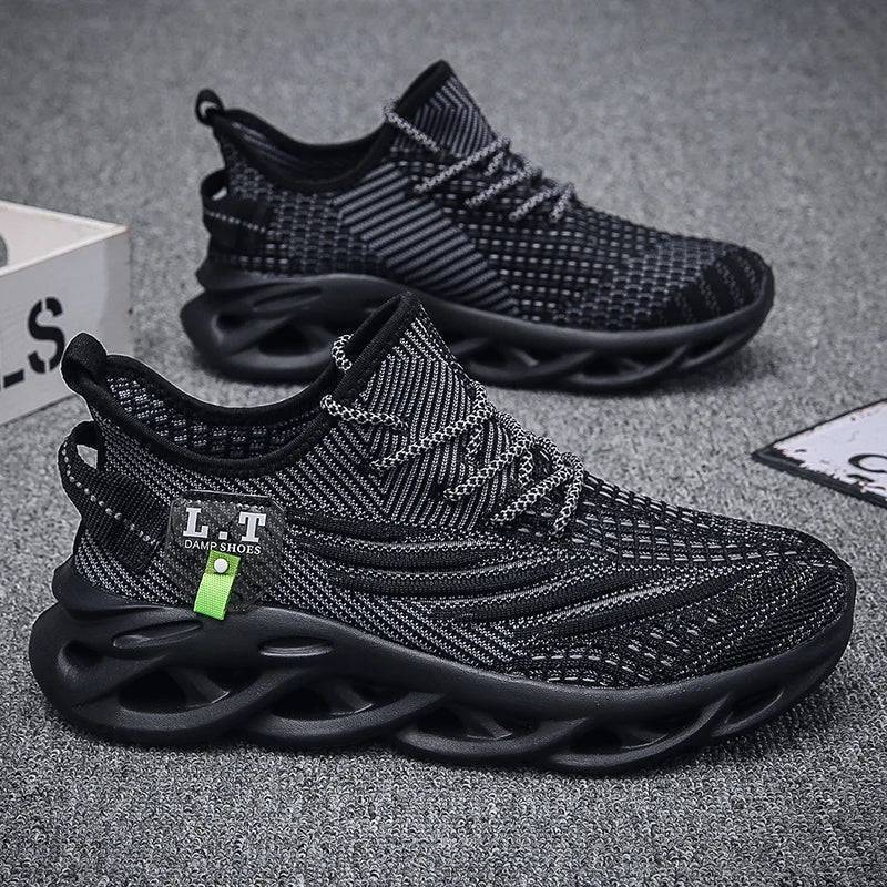 Breathable Mesh Running and Jogging Shoes for Men – Lightweight Design