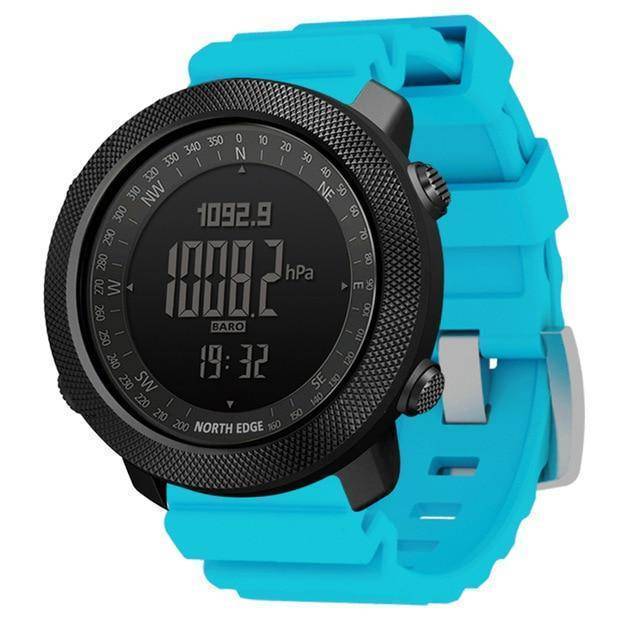 Digital Compass Watch for Men with Altimeter for Outdoor Use