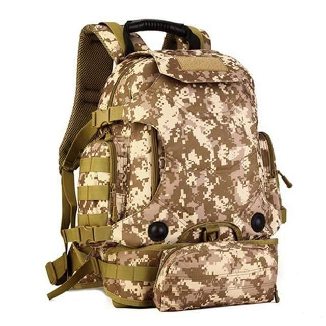 Men's Tactical Backpack - Versatile 3-in-1 Design for Outdoor Use