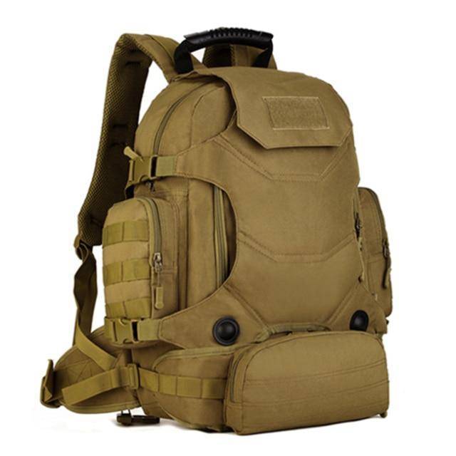 Men's Tactical Backpack - Versatile 3-in-1 Design for Outdoor Use
