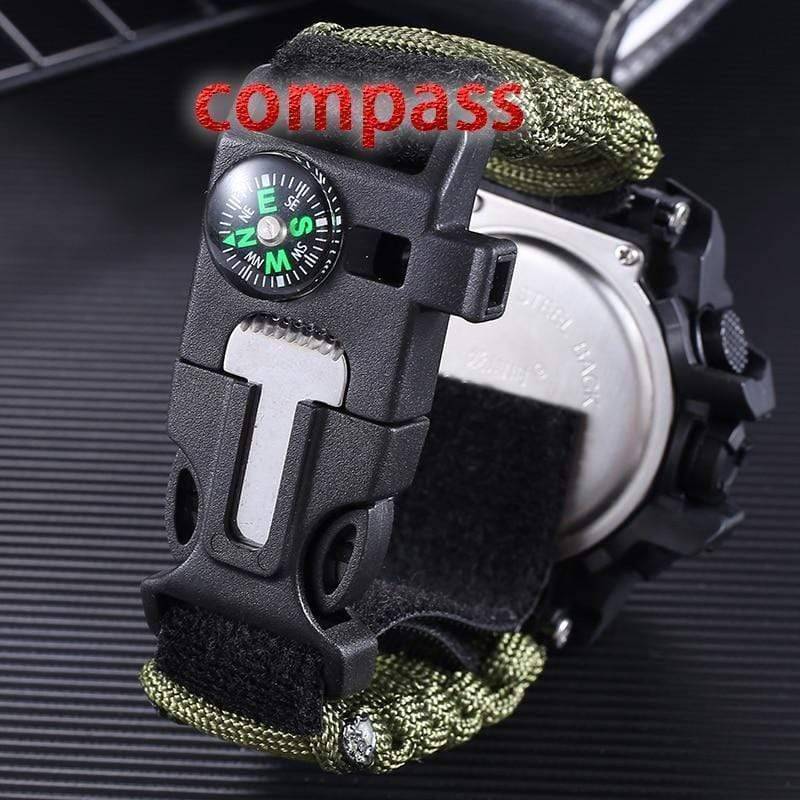 Digital Sports and Survival Watch for Men - Outdoor Use
