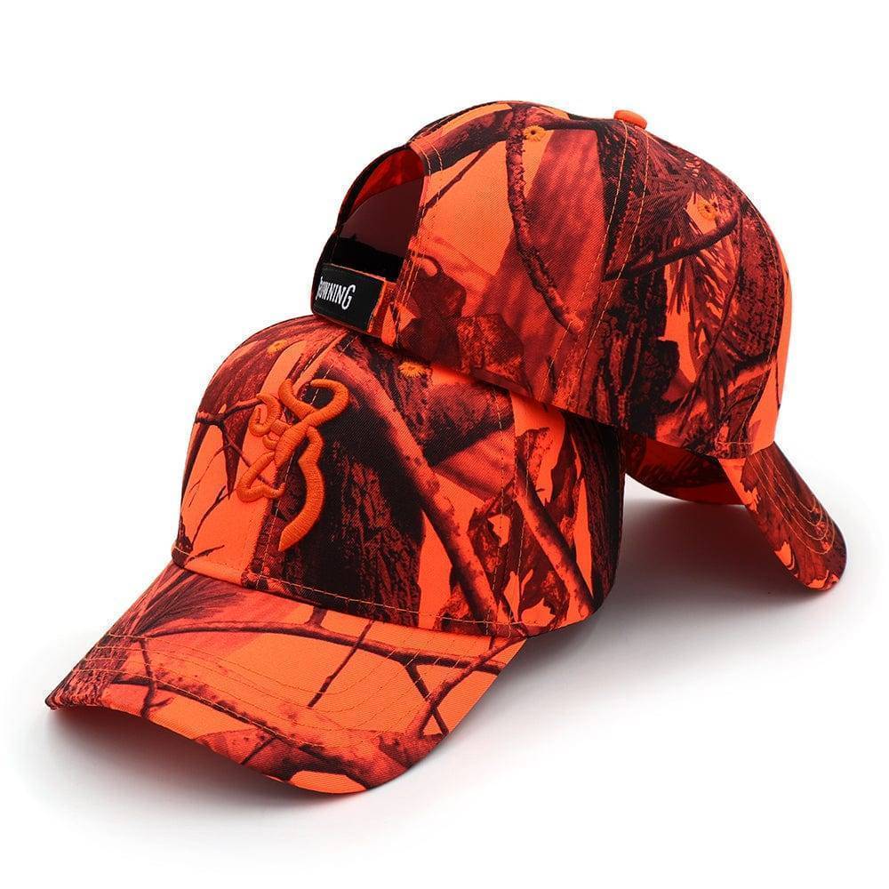 Men's Outdoor Fishing Hat with Tactical Camouflage Design