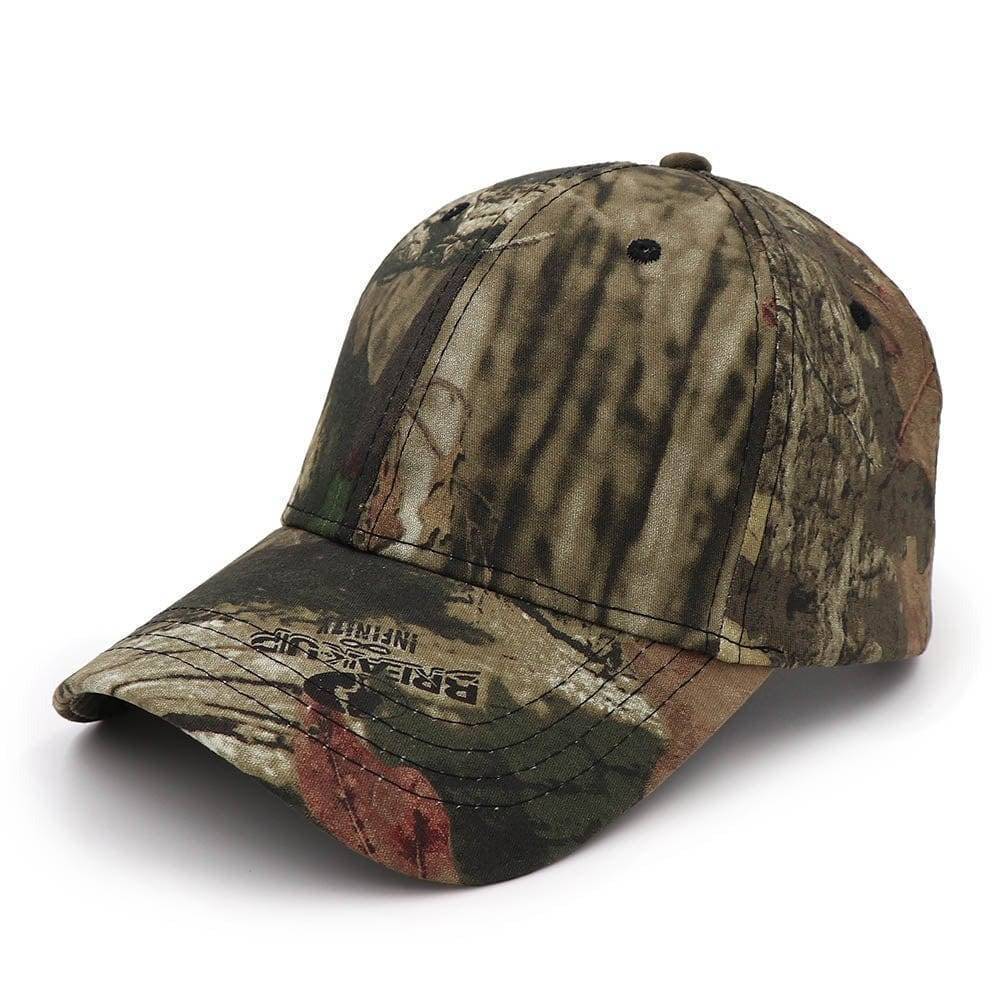 Men's Outdoor Fishing Hat with Tactical Camouflage Design