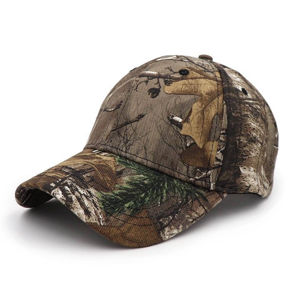 Men's Outdoor Fishing Hat with Tactical Camouflage Design