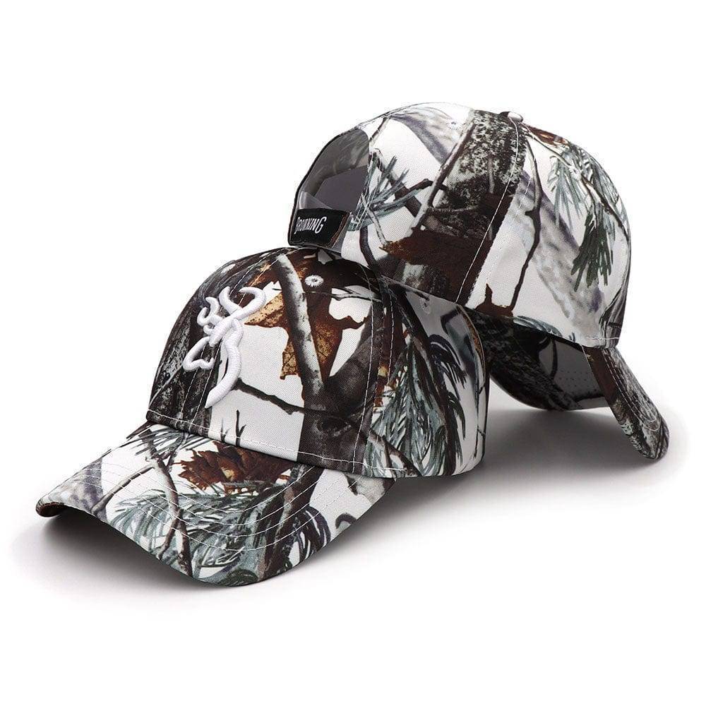 Men's Outdoor Fishing Hat with Tactical Camouflage Design
