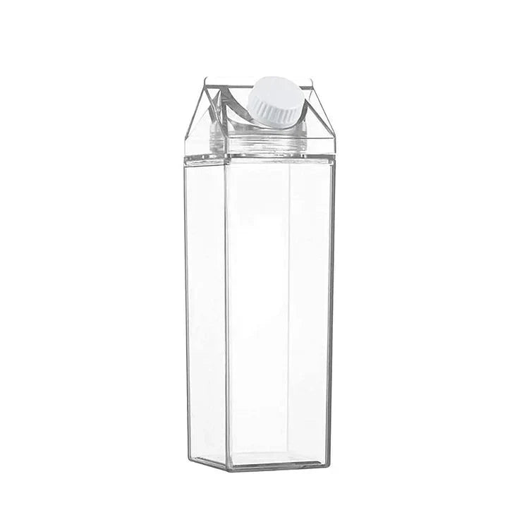 HydraCube — Leakproof Square Milk Carton Style Water Bottle