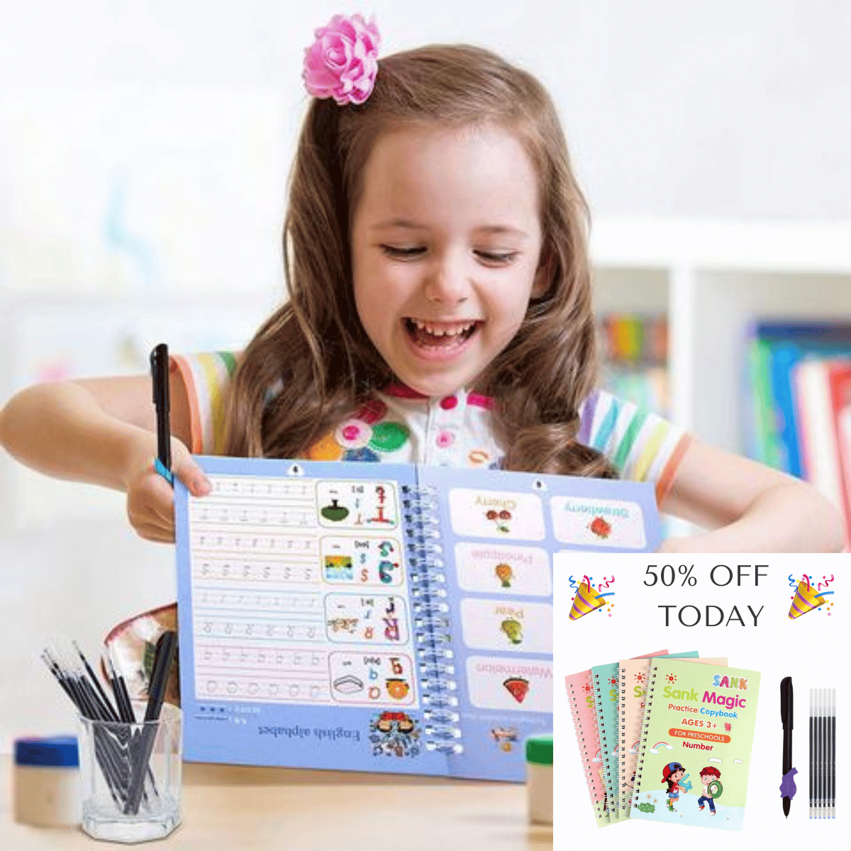 Mola Magic Copybooks for Kids -  50% Off TODAY - Skaldo & Malin