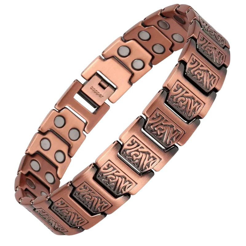 Pure Copper Magnetic Therapy Bracelet for Fatigue & Circulation