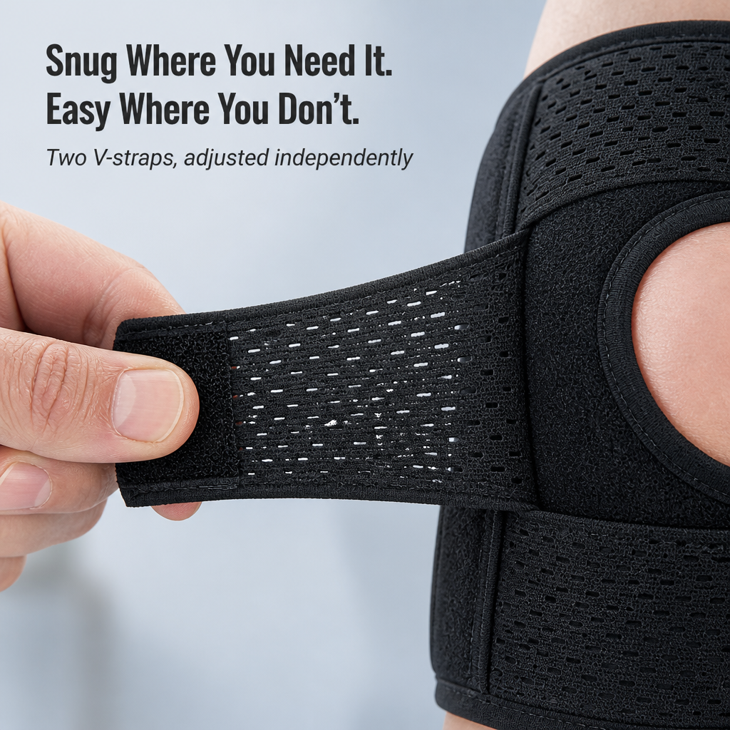 FlexoraFit™ — Cradle Your Kneecap and Climb Stairs Without the Wince
