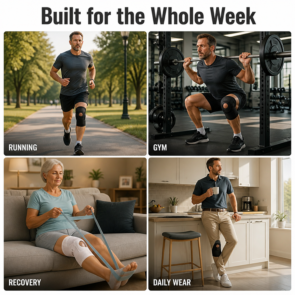 FlexoraFit™ — Cradle Your Kneecap and Climb Stairs Without the Wince