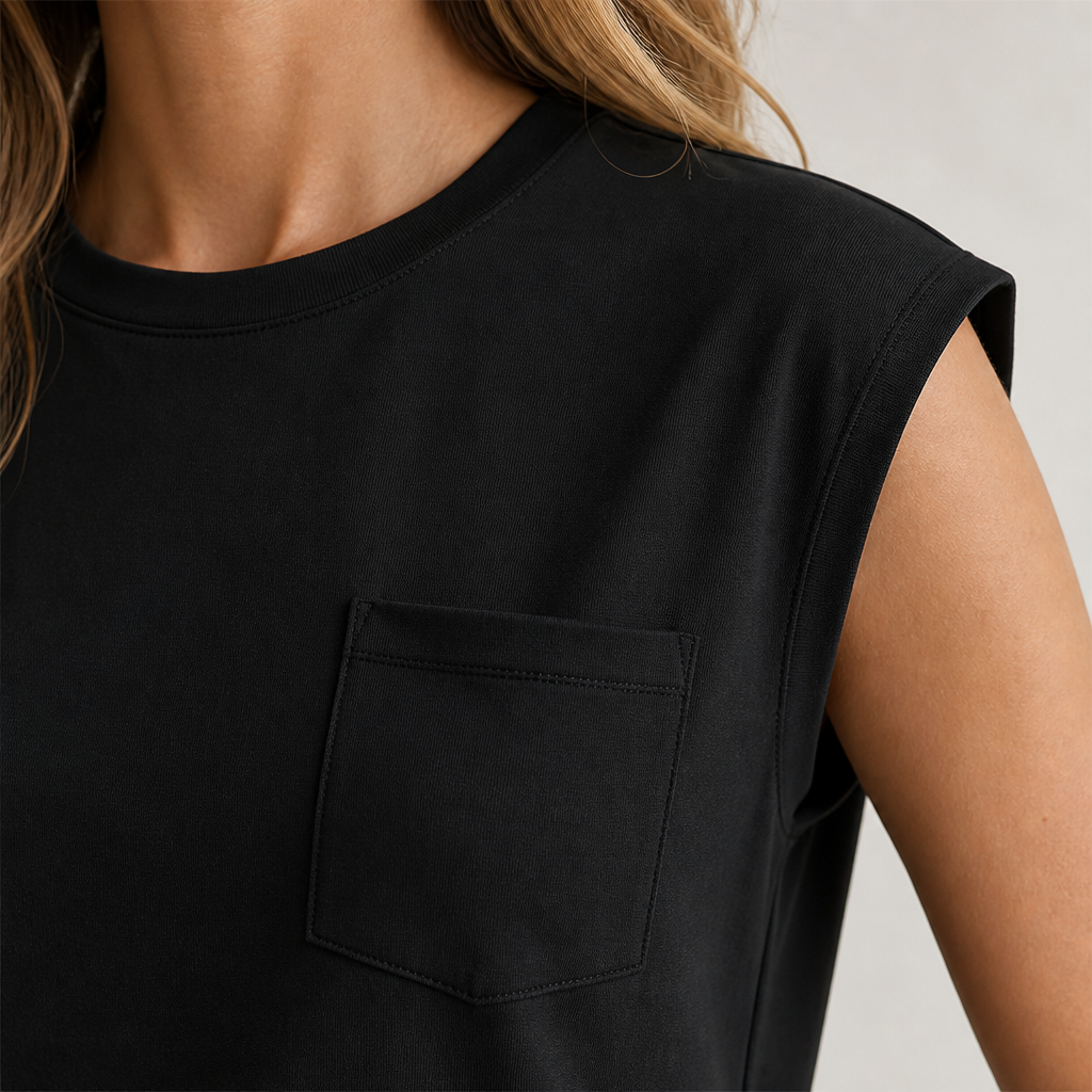 Mirelle™ – Effortless Sleeveless Top & Wide-Leg Pant Set