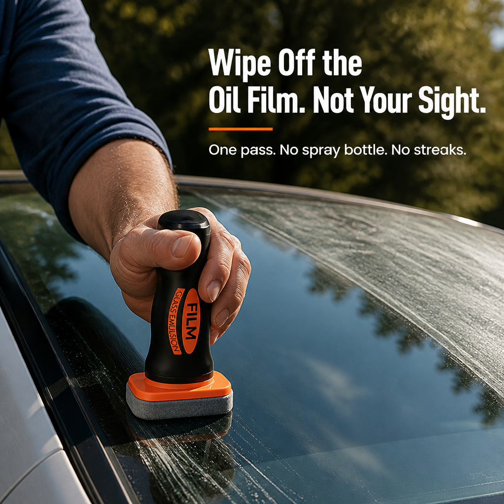 NightSight™ — Strip Oil Film & Drive Without the Night-Glare Halo