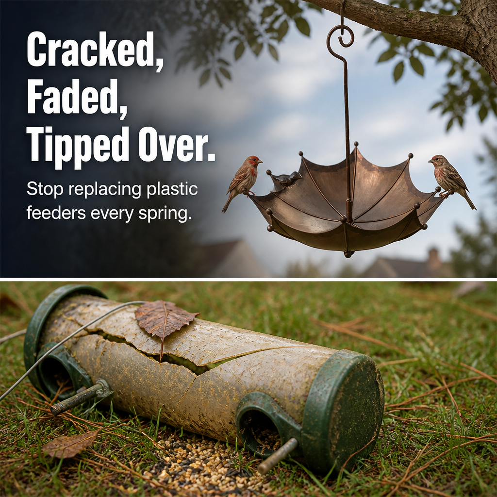 FeatherHaven™ — Pull Wild Cardinals and Finches to Your Porch With Vintage Bronze Charm