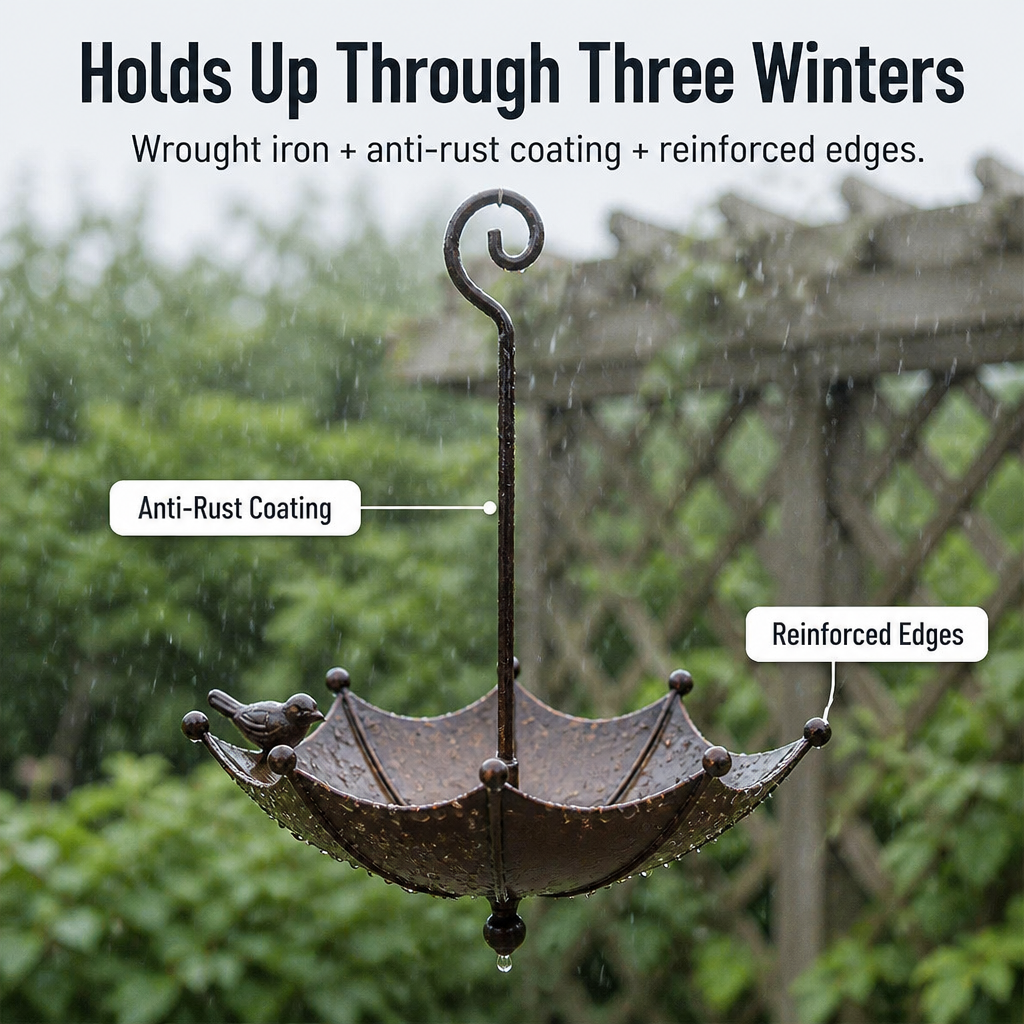 FeatherHaven™ — Pull Wild Cardinals and Finches to Your Porch With Vintage Bronze Charm